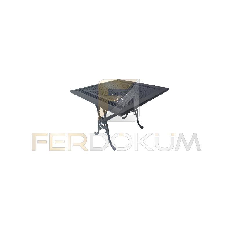 4016 Alüminyum Döküm Kare Sehpa